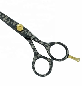Ciseaux de rasoirs de coiffeur de dernière conception du fabricant professionnel OEM Ciseaux de cheveux en acier inoxydable avec logo personnalisé pour la beauté - Product Image 4
