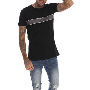 Servicio directo de fábrica OEM Camisetas de diseño personalizado para hombres con tela de punto única Precio ajustable Fabricante superior - Product Image 2