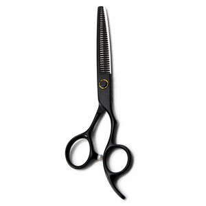 Ciseaux de coiffure de luxe pour effiler les cheveux, 6,5 pouces, ciseaux texturisants en acier inoxydable, outil de barbier, logo personnalisé, pour droitiers, 32 dents - Product Image 1