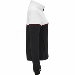 New Arrival High Quality Customized Design <b>Black</b> and <b>White</b> Softshell Breathable Women Jacket - Product Image 3