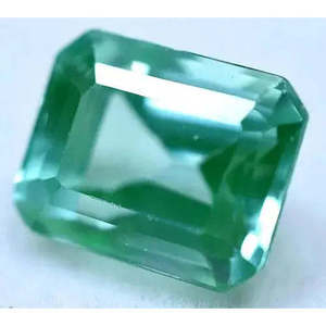 Saphir vert du Montana de qualité AAA+ naturel de 5,85 carats, certifié GGL, taille émeraude, gemme traitée, Gem180 - Product Image 1