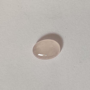 Cabochon ovale en quartz Rose naturel 14x10mm, cabochon ovale en quartz rose pour la fabrication de bijoux cabochon en pierre libre - Product Image 5