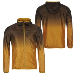 Chaqueta impermeable con cremallera frontal para hombre y mujer, chaqueta impermeable, transpirable y a prueba de viento, tela de poliéster con dos bolsillos laterales - Product Image 5