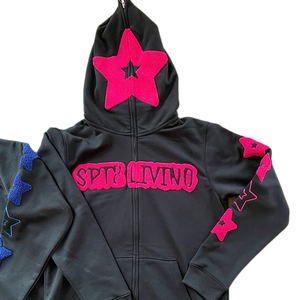 Sudaderas con Capucha de Forro Polar Bordadas para Hombre, Ligeras, de Secado Rápido, de Alta Calidad, 100% Algodón, Estilo Oversize, Ropa Urbana, Venta al Por Mayor - Product Image 2