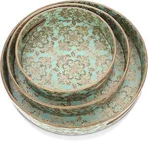 Plateau en bois MDF écologique imprimé, fait à la main, résistant à la chaleur, avec motif en résine, modèle en gros, nouveau plateau en bois - Product Image 2