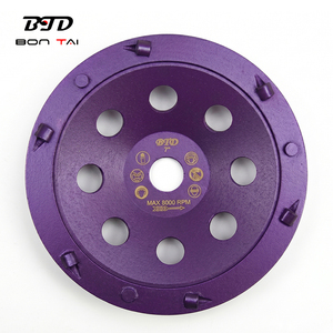 Disco de Diamante PCD de 6 Segmentos y 7 Pulgadas, Muela de Diamante en Forma de Copa - Product Image 1