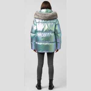 Chaqueta acolchada ligera de invierno para mujer, retención de calor, tejido transpirable, ropa exterior protectora, suministro al por mayor de fábrica - Product Image 4