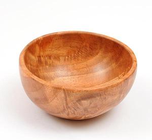 Fabricant de collations en bois de luxe Bol de service en bois Style japonais Bonne finition Bol à pâtes en bois Forme ronde Professionnel - Product Image 5