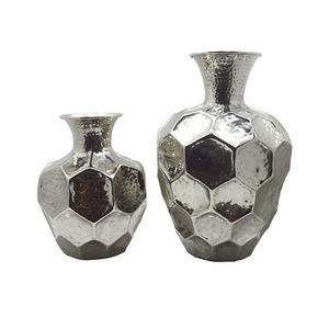 Vase à fleurs de sol classique stocké pour la décoration de mariage d'hôtel à la maison Vase à fleurs en métal Pots et Vases à fleurs en métal Design tendance - Product Image 6