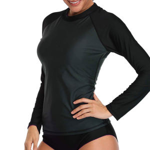 Lightweight <b>Women's</b> MMA <b>Rash</b> <b>Guard</b> UPF50+ Quick Dry Eco-Friendly Breathable Features Full Sleeve OEM Service for Gym Training - Product Image 2