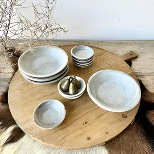 Bol en grès rustique fait à la main, naturel, antique, écologique, de qualité supérieure, vente en gros, directement de l'usine, exportation mondiale - Product Image 1