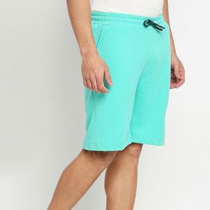 Pantalones cortos atléticos para correr de verano para hombre, ajustados, LICRA/poliéster, sólidos, de secado rápido, transpirables, para gimnasio, entrenamiento físico - Product Image 4