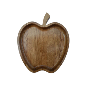 ถาดเสิร์ฟทำจากไม้รูปแอปเปิ้ลถาดเสิร์ฟทำจากไม้ปริมาณมาก - Product Image 1