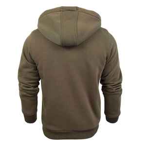 Sudadera con Capucha Completa para Hombre, Informal, de Algodón Suave, Personalizable, Lisa, Teñida, Transpirable, de Secado Rápido, para un Estilo Urbano Relajado - Product Image 3