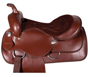 Selle de cheval en cuir pur 100% à bas prix, fabricant de selle en cuir d'équitation sur mesure - Product Image 2