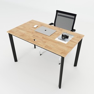 Escritorio Rectangular de Goma con Diseño Minimalista HBOV004 de 120x70 cm con Patas de Montaje, Moderno y Independiente - Product Image 2