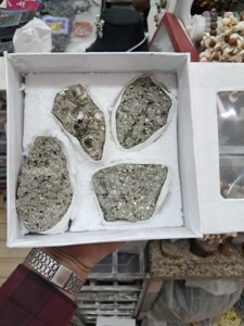 Wholesale High Quality Natural Pyrite Cluster 1 kg Box Pyrite Rough Raw Healing Pyrite Geode Home <b>Decor</b> - Product Image 3