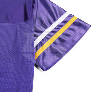 100% Polyester fait bon matériel hommes maillot de Football américain Top qualité hommes maillot de Football américain - Product Image 5