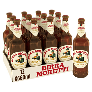 Birra Moretti Premium Lager Directo de Fábrica, 24 Botellas de 330ml de Heineken UK, Elaborada con Agua, Cebada y Maíz - Product Image 6
