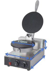 BRENU Nouvelle machine manuelle professionnelle à rouleaux d'oeufs Machine à biscuits gaufrés à cône <span class=keywords><strong>de</strong></span> crème glacée-<span class=keywords><strong>Acheter</strong></span> une machine manuelle à rouleaux d'oeufs - Product Image 3