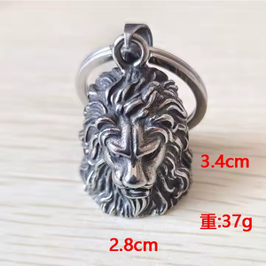 Alas de Ángel búho Virgen María motocicleta guardián campana llavero colgante hombres montar amuleto exorcismo joyería buena suerte en la carretera - Product Image 6