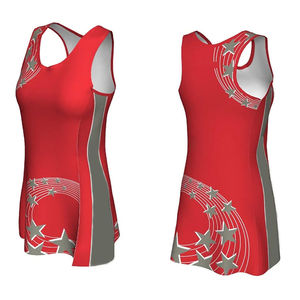 เครื่องแบบชุดกีฬาโพลีเอสเตอร์เน็ตบอลแบบปรับแต่งได้มาใหม่ราคาดีที่สุดทนทานและมีทุกขนาดให้เลือกสำหรับเด็กผู้หญิง - Product Image 1