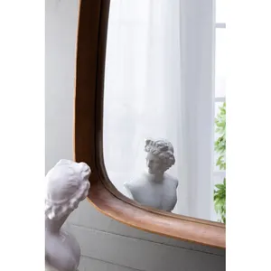 Miroir mural de beauté en bois pour le salon Design moderne quantité minimale de commande bas prix abordable - Product Image 2