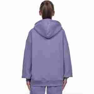 Sudadera con Capucha Extra Grande con Cierre para Mujer, de Alta Calidad, Felpa de Algodón, Color Personalizado, Ecológica, para Invierno - Product Image 6