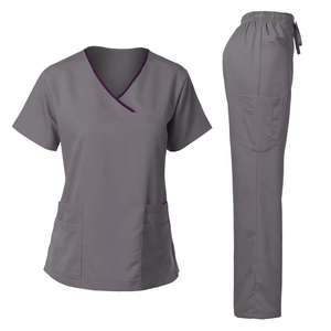 Tenues médicales personnalisées 2025 en polyester/rayonne tricotées avec logo pour hommes et femmes – Qualité supérieure pour dentistes, hôpitaux, infirmières et médecins - Product Image 5