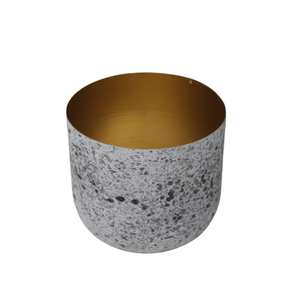 Événement Décoration Fer Matériel Gris Marbre Antique Bougie Votive Titulaire Pour Décorations À La Main Personnalisé - Product Image 4