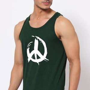 Camisetas sin Mangas para Hombre, Tejido de Spandex/Algodón, Casuales, para Gimnasio y Fitness, Transpirables, Antiarrugas, Tallas Grandes, Secado Rápido, Ecológicas, Envío Inmediato - Product Image 5