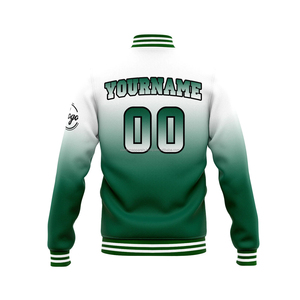 Veste universitaire personnalisée à col montant avec broderie frontale MCACVJ-110, 100 % laine, pour homme, tenue d'équipe, directement de l'usine - Product Image 3