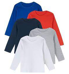 T-shirts à manches longues pour garçon, haute qualité, 100% coton, imprimé floral, formel, séchage rapide, meilleur design du Bangladesh. - Product Image 5