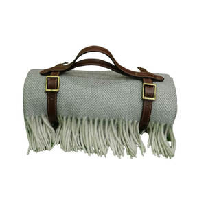 2024 Venta caliente nuevo diseño color marfil espiga manta de lana al precio más bajo - Product Image 4