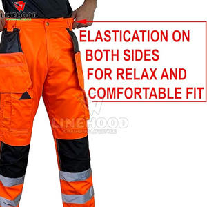 Pantalones de Trabajo de Seguridad para Hombre, Estilo 2025, Alta Calidad, Nuevo Diseño, Transpirables, Resistentes al Viento, Impermeables, Uniformes de Trabajo de Poliéster - Product Image 5