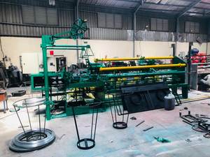 CHIHO nouvelle machine de fabrication de mailles de gabion CHB40 utilisée pour le traitement de l'acier de 3mm ou le tricotage de mailles de haute technologie au besoin - Product Image 5