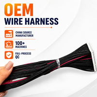 Câble de raccordement multi-connecteurs PH2.0 XH2.54 ZH1.5 GH1.25 SH1.0, 2-50 broches, gaine PVC/caoutchouc, sur mesure OEM