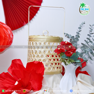 VENTE CHAUDE Paniers en rotin élégants et polyvalents: parfaits pour ranger les fruits, les légumes et les pièces décoratives - Product Image 3