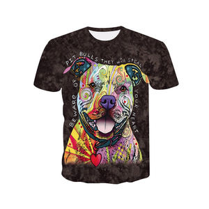 Camisetas de Hombre de Alta Calidad, Cuello Redondo, Manga Corta, Secado Rápido, Tejido Grueso, Estampado por Sublimación, Corte Regular Informal - Product Image 3