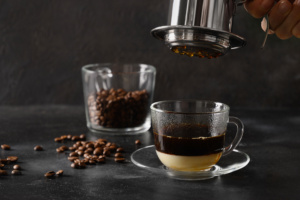 El mejor precio Dalakon Kon Tum 500g Granos enteros Café Estilo italiano Café expreso Bolsa a granel Vietnam Café en polvo - Product Image 4