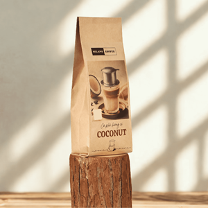 Café Molido Milano de Alta Calidad, Arábica, 0.25 kg, Nuevo, Tradicional, Amargo, con Coco, Tueste Medio, en Bolsa, Vietnam 1 - Product Image 4