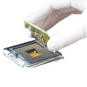 Oem design personalizzato logo senza polvere protezione isolamento protezione del lavoro guanto domestico e guanti monouso in lattice di nitrile - Product Image 2