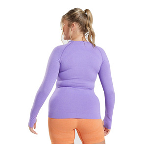 Camiseta Deportiva de Compresión para Mujer, Manga Corta, Ligera, Transpirable, de Secado Rápido, Diseño Personalizable, para Gimnasio, Fitness, Running, Atletismo - Product Image 4