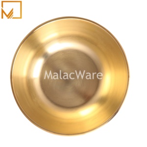 Home Hotel Usable Wholesale Price Brass <b>Metal</b> <b>Bowls</b> Set Dinnerware Multi Design Vintage Luxury Food Serving <b>Bowls</b> - Product Image 3