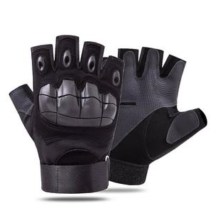 ถุงมือมอเตอร์ไซค์แบบครึ่งนิ้ว คุณภาพสูง สำหรับล่าสัตว์ ฝึกซ้อมทางยุทธวิธี กิจกรรมกลางแจ้ง ผลิตในปากีสถาน - Product Image 4