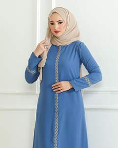 Abaya para Mujer, Estilo Nuevo, Fabricación Profesional, Ropa Islámica de Alta Calidad, Secado Rápido, Transpirable - Product Image 4