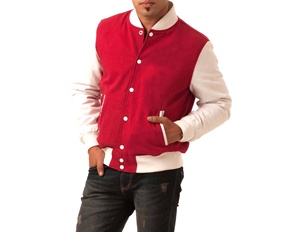 Chaquetas Varsity Lisas para Hombre, Diseño Personalizado al por Mayor, Últimos Diseños 2025, Chaqueta de Invierno de Manga Larga Hecha de Cuero/Lana - Product Image 4
