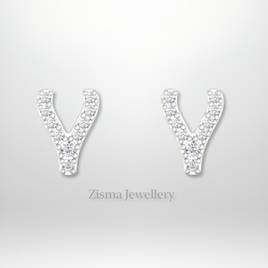 Luxury <b>Horse</b> <b>Shoe</b> Piercing Stud <b>Earrings</b> 14K Gold Real and Lab Grown Diamonds VVS Clarity DEF Color Customizable IGI Certified - Product Image 2