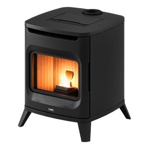Estufa de Pellets Doble Negra de 6kW para HUBLOT, 6 Estrellas, Clase A+, 7023038 - Product Image 1