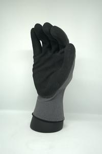 Gants de travail enduits de nitrile sableux - Gants de sécurité haute adhérence résistants à l'huile pour la construction et la mécanique - Vente en gros - Product Image 3
